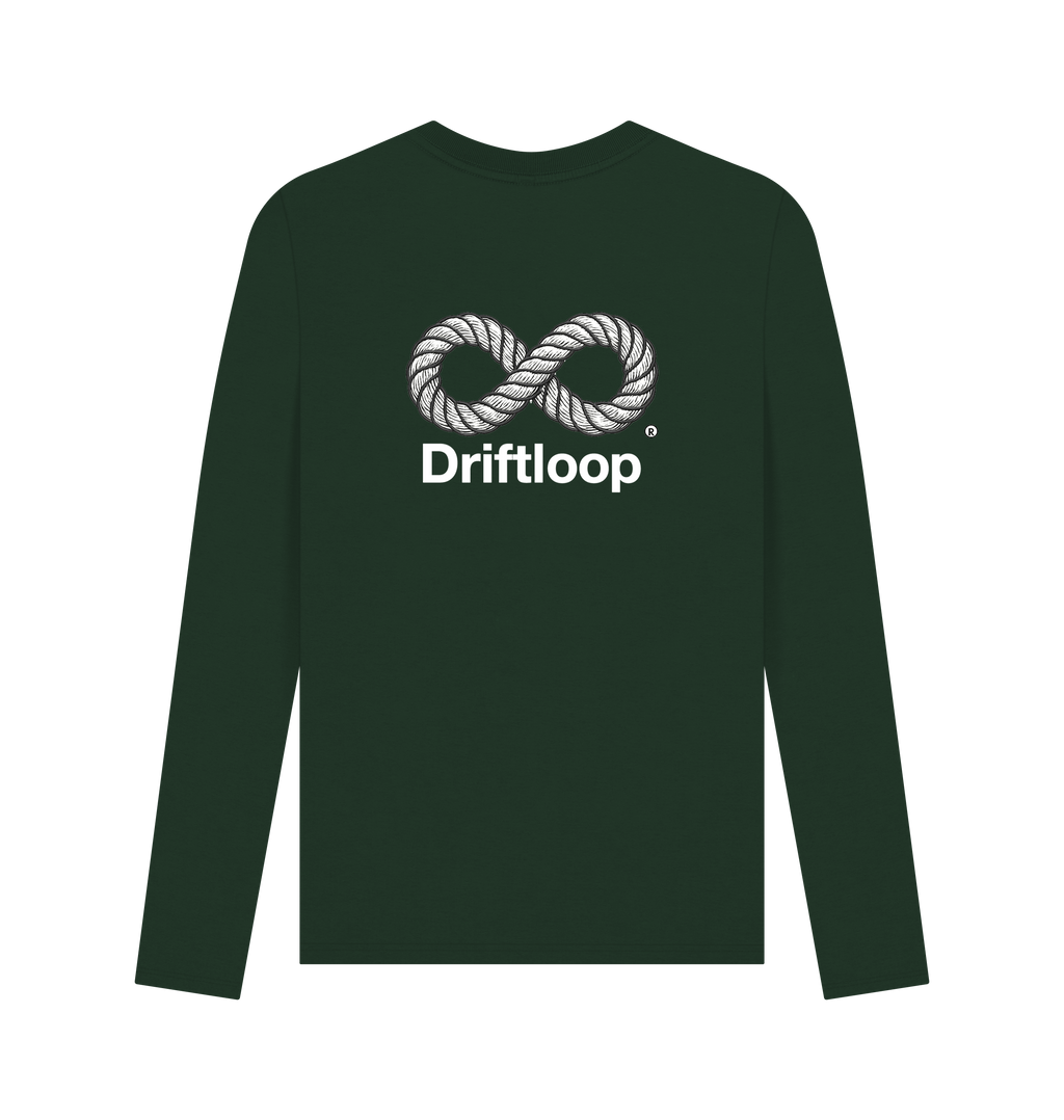 Evergreen Printed Long Sleeve T Shirt Back