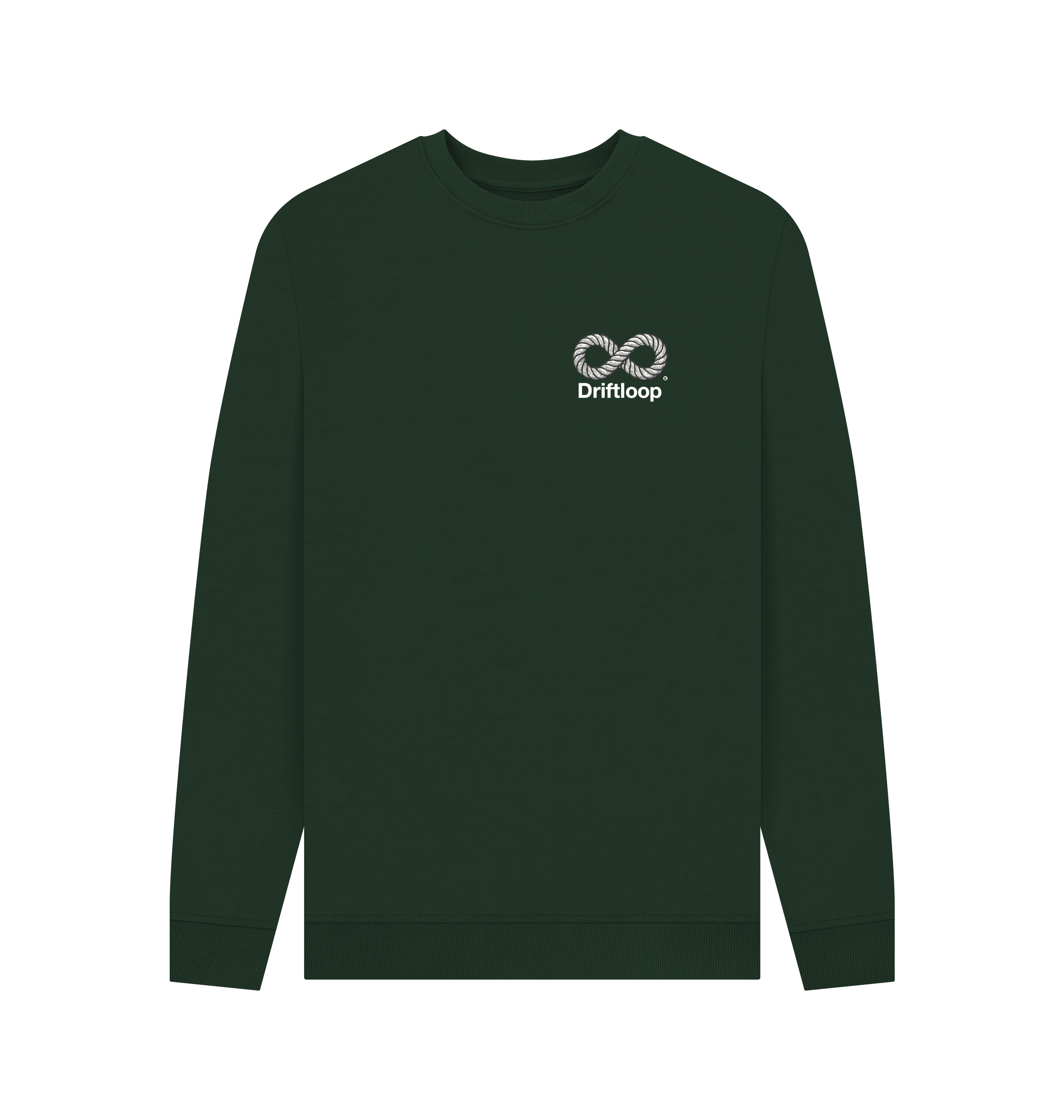 Evergreen Printed Sweater Front