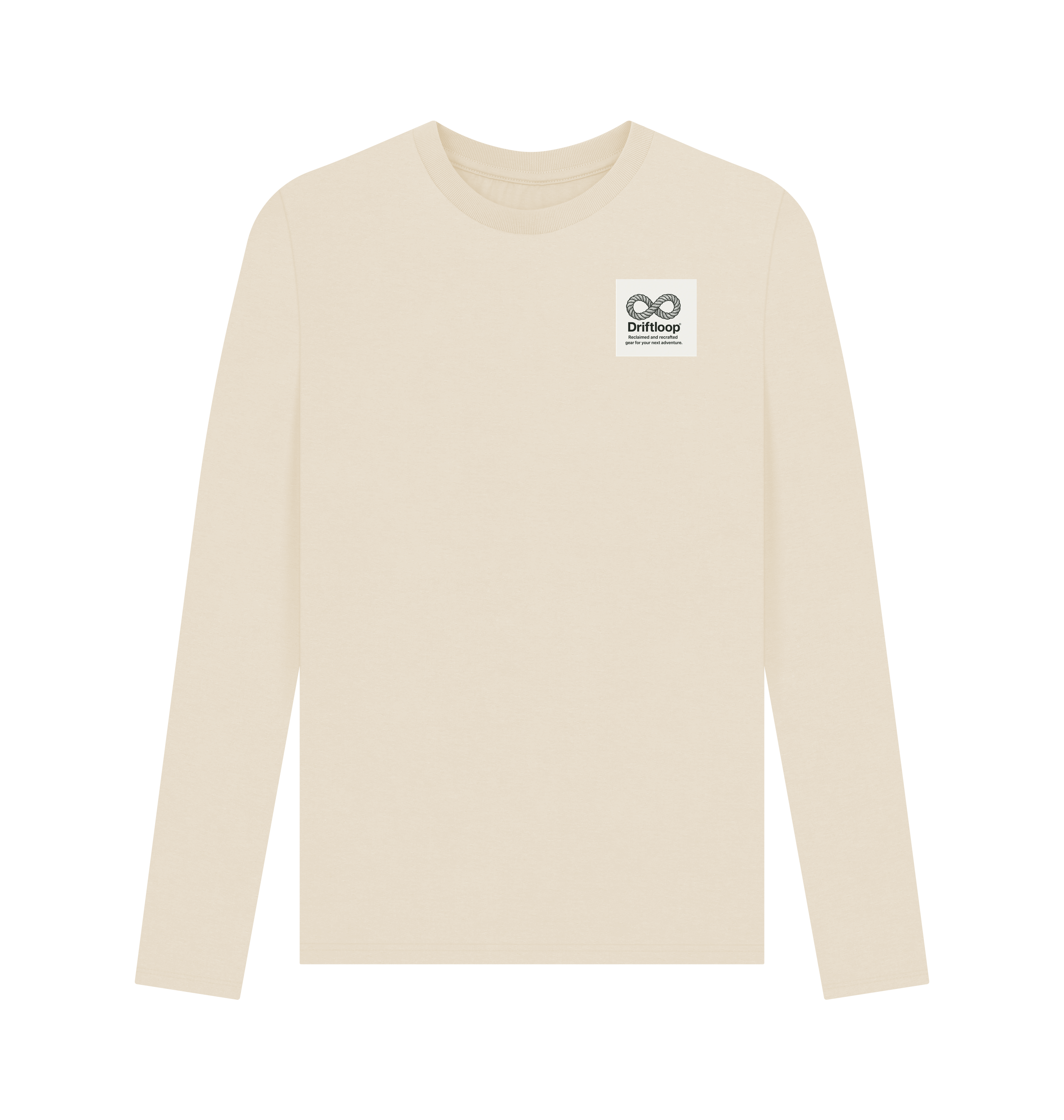 Oat Printed Long Sleeve T Shirt Front