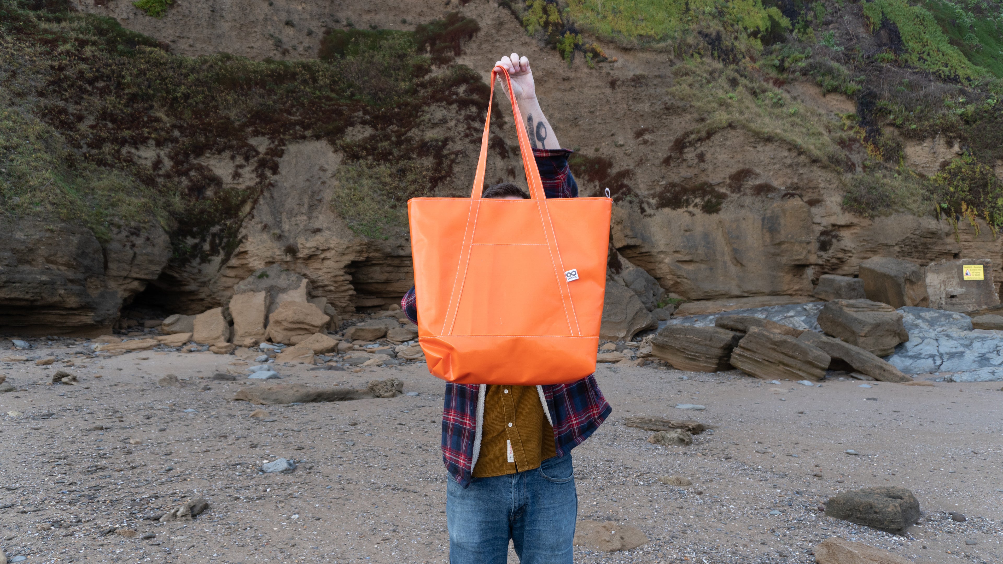Voyager Driftloop Beach Bag - Orange, Lined