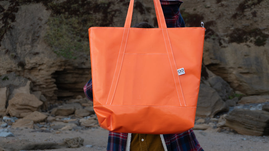 Voyager Driftloop Beach Bag - Orange, Lined