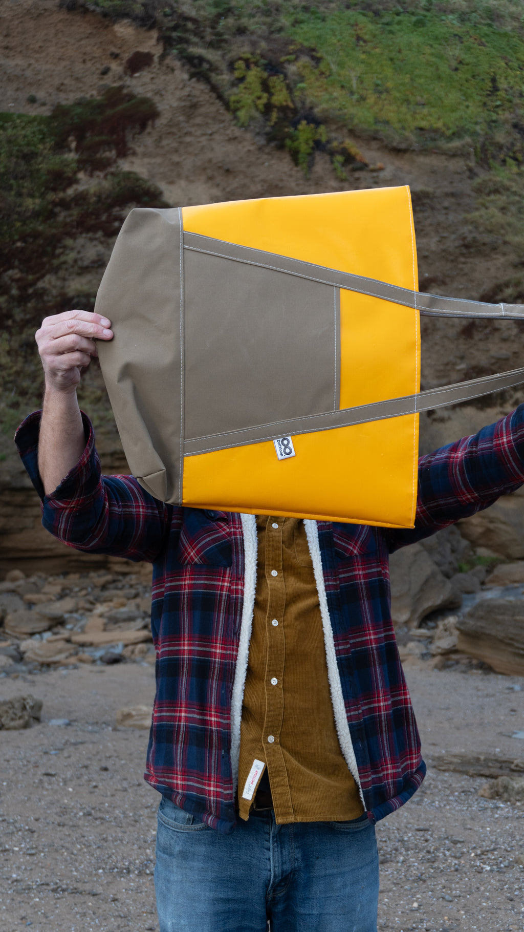Driftloop Beach Bag - Yellow / Canvas