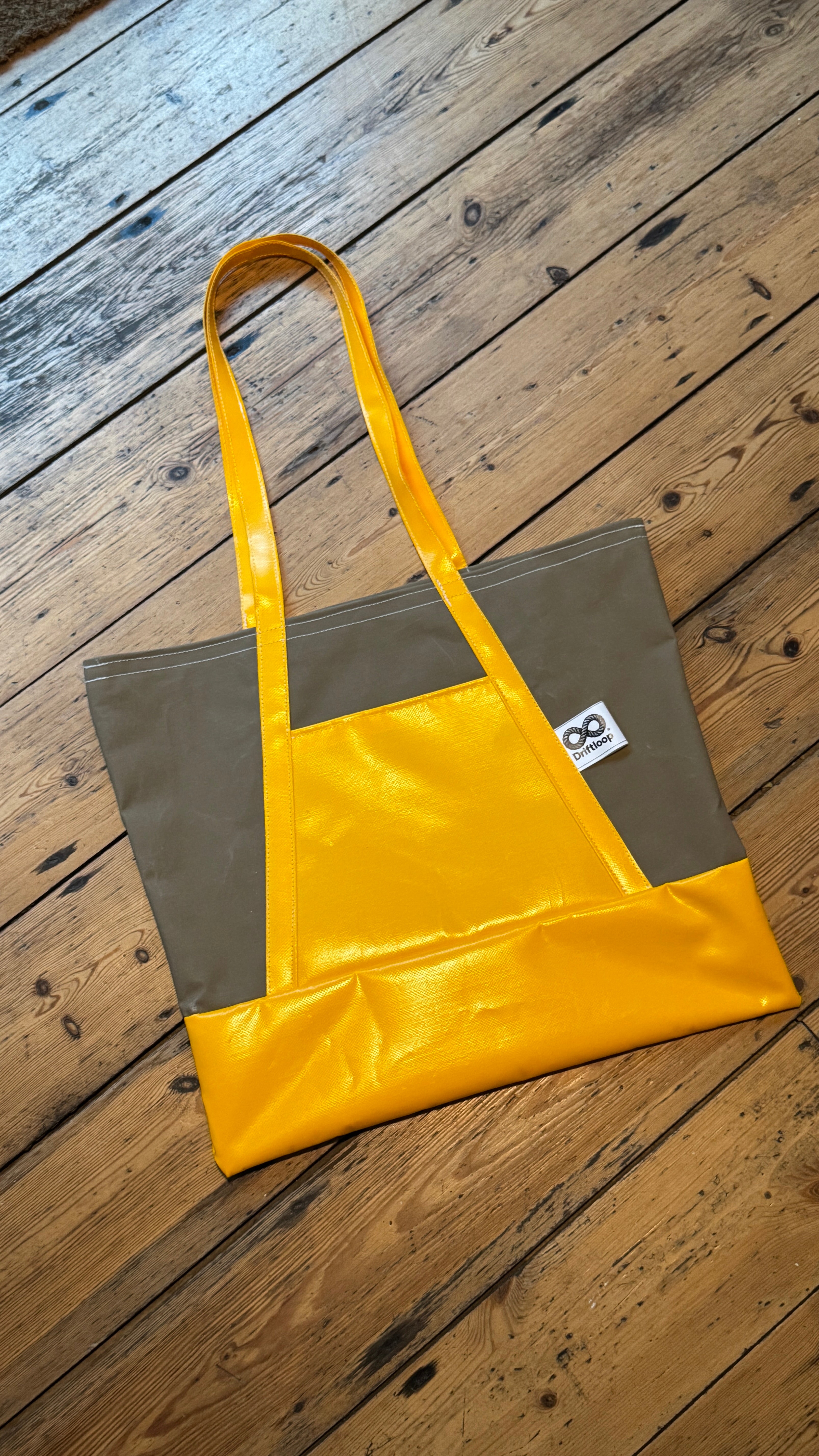 Driftloop Beach Bag - Yellow / Canvas