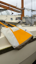 Driftloop Beach Bag - Canvas / Orange / White