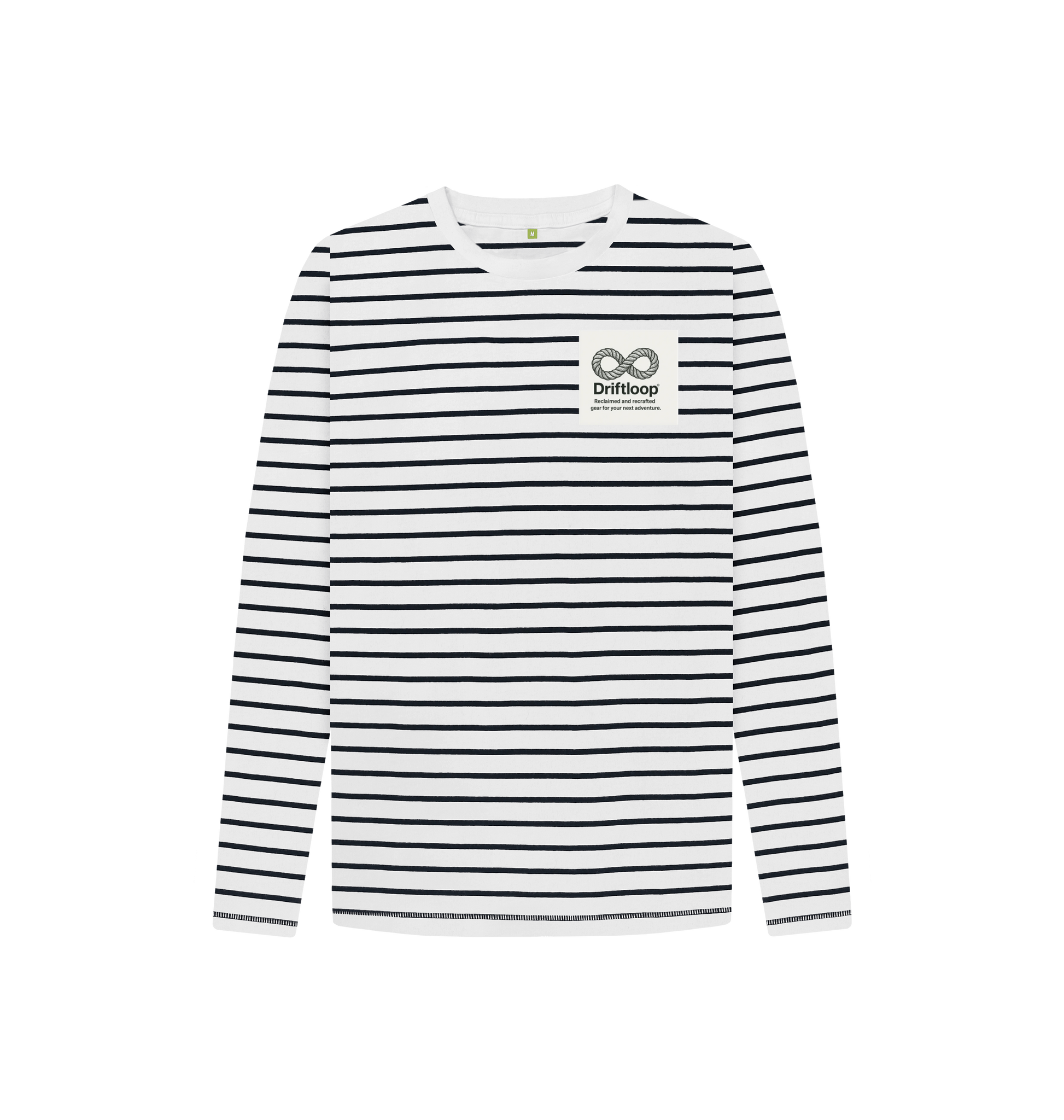 Navy Stripes Printed Kids T-Shirt Front