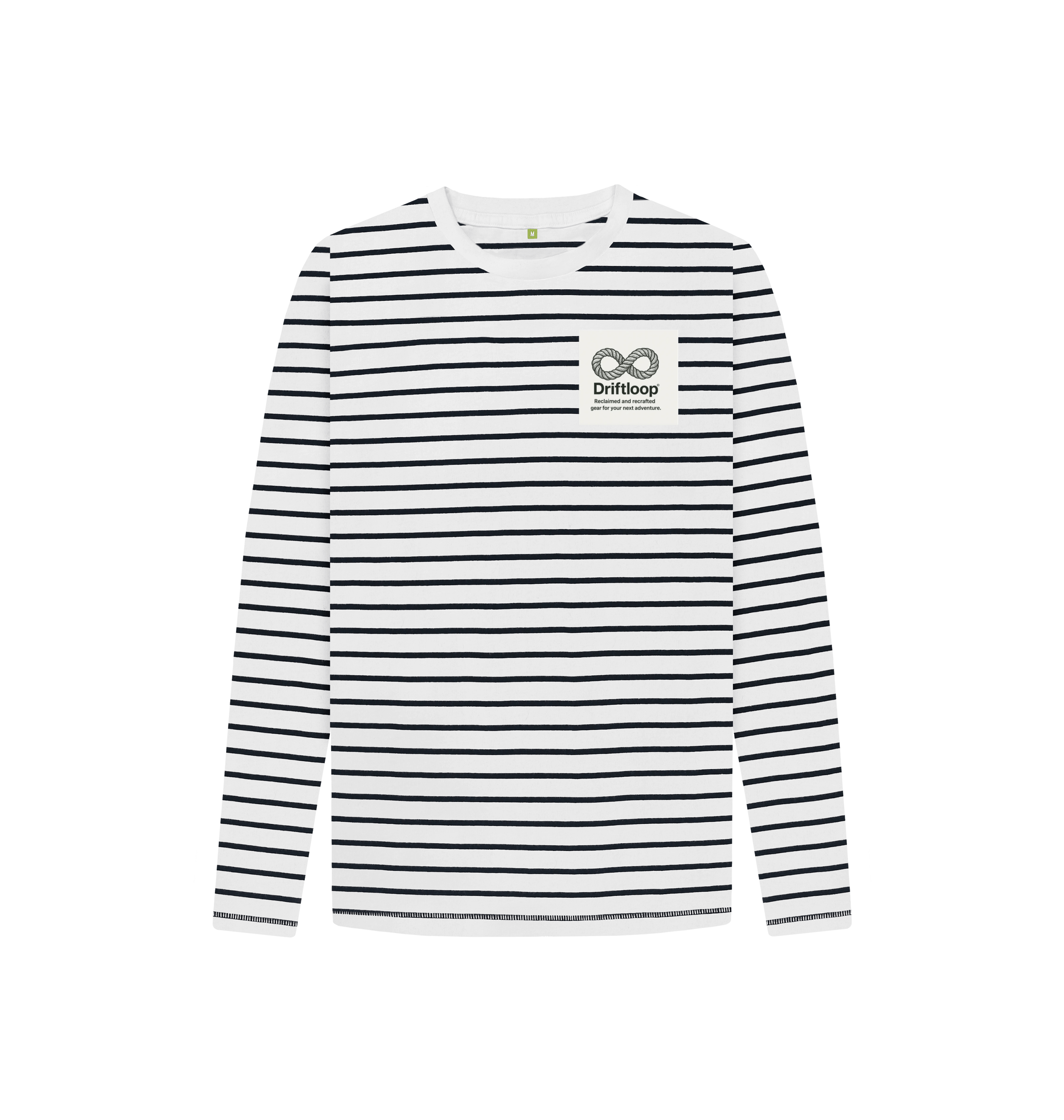 Navy Stripes Printed Kids T-Shirt Front
