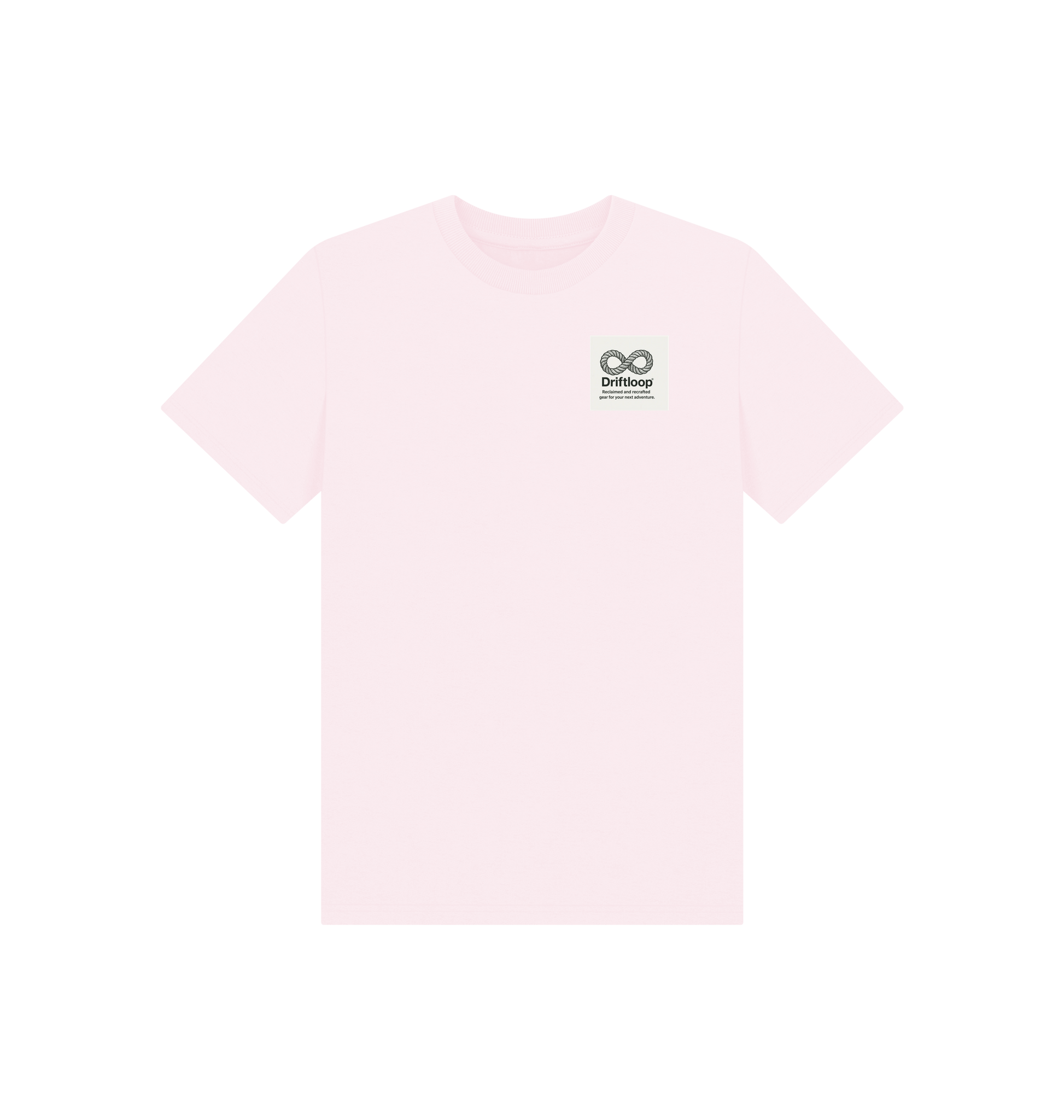 Pink Printed Kids T-Shirt Front