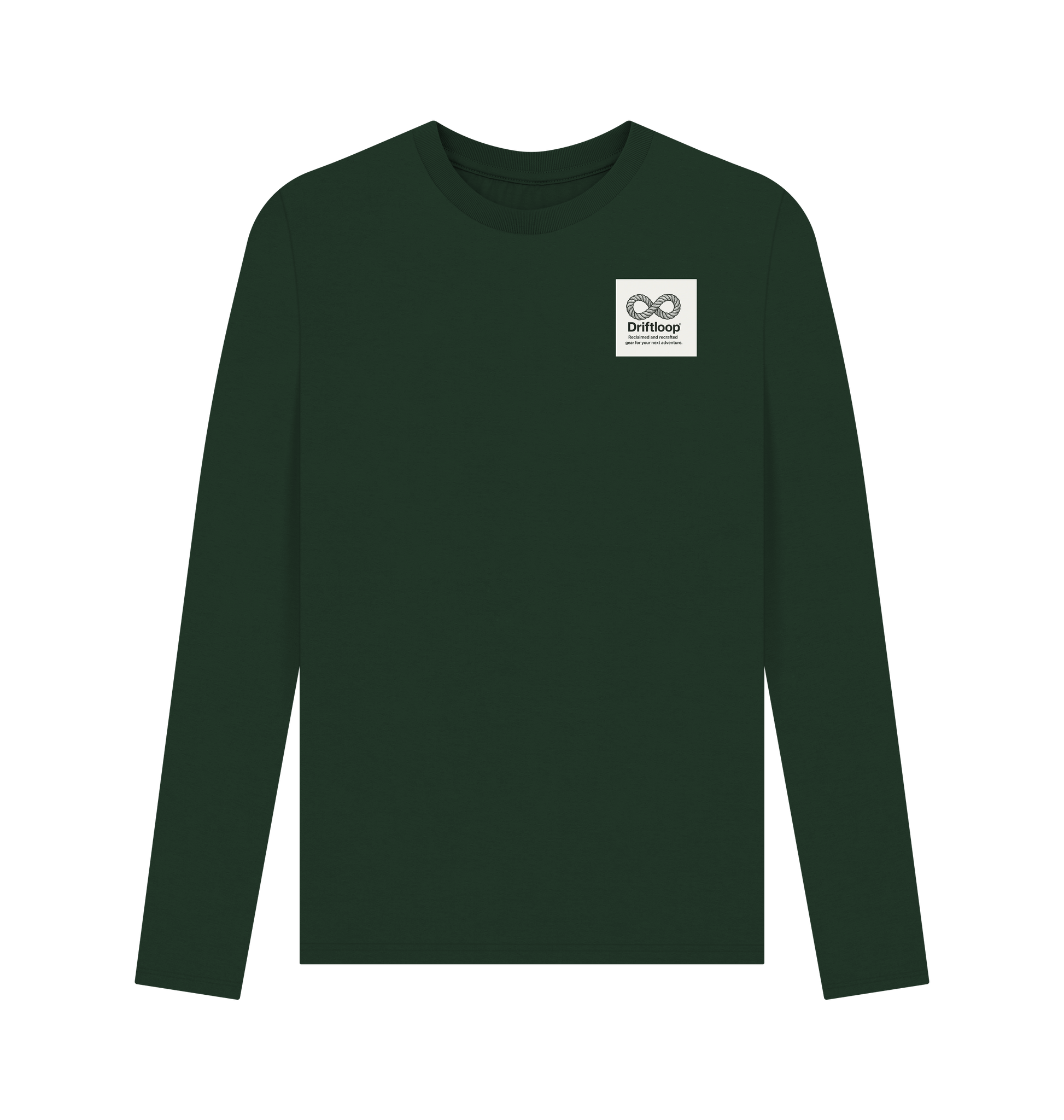 Evergreen Printed Long Sleeve T Shirt Front