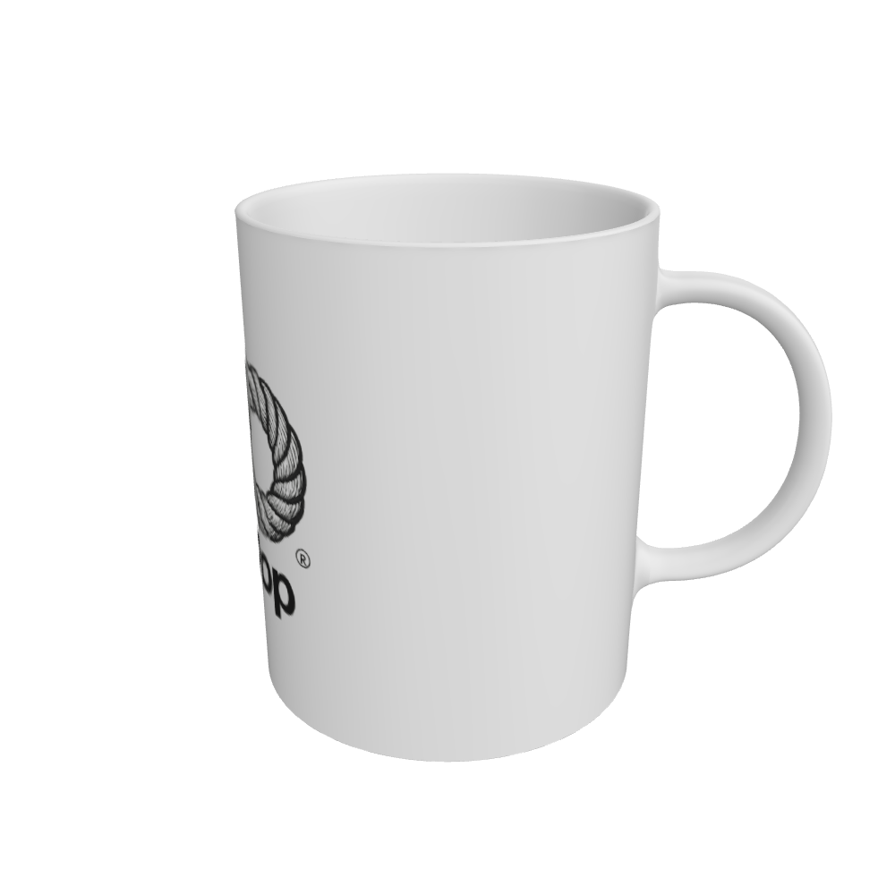 White Mug Front